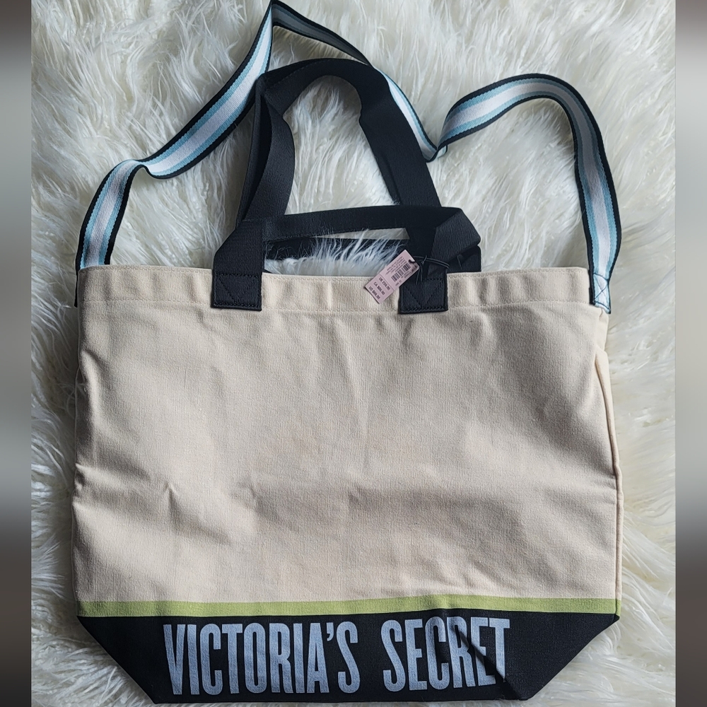 NWT Victoria's Secret Canvas Cooler Tote